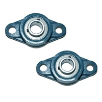 Accor QUALITY BRAND NEW | 2x UCFL203 17mm bore 2-Bolt Flange Pillow Block Bearings Self Aligning spare part