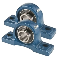Accor QUALITY BRAND NEW | 2x UCP201/8 1/2" Pillow Block Bearing Self Aligning Bottom Foot Mount Housing spare part