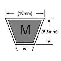 PIX QUALITY BRAND NEW | Belt Replaces Victa CH84287A 505 model with 4-3/4" Pulley only spare part