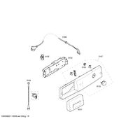 Bosch Genuine control module for Bosch Dryers Suits: WTE84100AU Spare Part No: 00499241 spare part