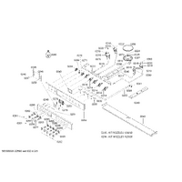 Bosch Genuine knob-cooking area for Bosch Rangehoods Suits: HSB745256A HSB745A55E HSB745A55N Spare Part No: 00600636 spare part