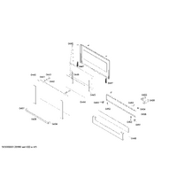 Bosch Genuine strip for Bosch Rangehoods Suits: HSB745156E HSB745256A Spare Part No: 00601103 spare part