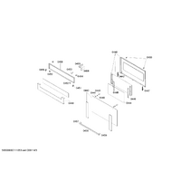 Bosch Genuine strip for Bosch Rangehoods Suits: HSB724055N HSB744056N HSB745055 HSB745055E HSB745056N Spare Part No: 00601103 spare part
