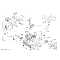 Bosch Genuine hose-fill for Bosch Dryers Suits: WTW87568SN WTW87569GR WTW8756A WTW87570EX WTW87583 Spare Part No: 00623847 spare part