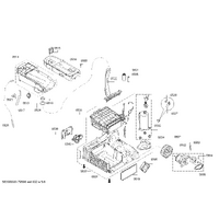 Bosch Genuine hose-fill for Bosch Dryers Suits: WTY86701 WTY86710GR WTY86780 WTY86780CH WTY86780TI Spare Part No: 00623847 spare part