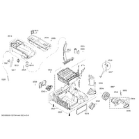 Bosch Genuine hose-fill for Bosch Dryers Suits: WTY87775EX WTY87780OE WTY87781 WTY87781PL WTY87782 Spare Part No: 00623847 spare part