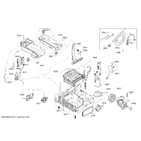 Bosch Genuine connection for Bosch Dryers Suits: WTW83238EE WTW83272NL WTW83273NL WTW83460NL WTW83490GB Spare Part No: 00625434 spare part