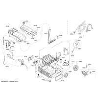 Bosch Genuine connection for Bosch Dryers Suits: WTW85273NL WTW852S1NL WTW85400SG WTW85420TR WTW85430IL Spare Part No: 00625434 spare part
