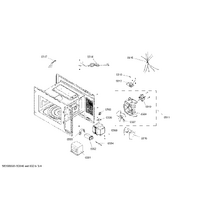 Genuine diode for Bosch Microwaves Suits: HMT75M664 HMT75M664B HMT82G654 HMT82G654I HMT82G664 Spare Part No: 00625692