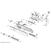 Bosch Genuine regulator-temperature for Bosch Rangehoods Suits: HSB738356M Spare Part No: 00627308 spare part
