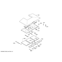 Bosch Genuine repair-set for Bosch Rangehoods Suits: DWW06E850 DWW06E850I DWW09E150I DWW09E850 DWW09U850 Spare Part No: 00629022 spare part