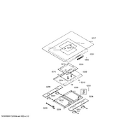 Bosch Genuine repair-set for Bosch Rangehoods Suits: DIA09E150I DIA09E751 DIA09E751B DIA09E751V DIA09T850 Spare Part No: 00629022 spare part