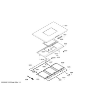 Bosch Genuine repair-set for Bosch Rangehoods Suits: DIB09E150I DIB09E850 DIB09E850B DIB09T150 DIB09T152 Spare Part No: 00629022 spare part