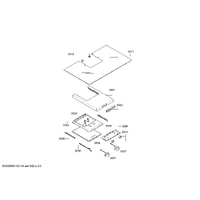 Bosch Genuine repair-set for Bosch Rangehoods Suits: DWA09E650B DWA09E750 DWA09E750A DWA09E750B DWA09E850 Spare Part No: 00629022 spare part
