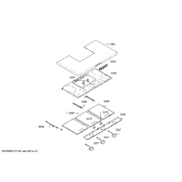 Bosch Genuine repair-set for Bosch Rangehoods Suits: DWB09E151 DWB09E152I DWB09E750 DWB09E750A DWB09E752 Spare Part No: 00629022 spare part
