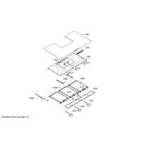 Bosch Genuine repair-set for Bosch Rangehoods Suits: DWB09E752B DWB09E850 DWB09E850V DWB09T150 DWB09T150A Spare Part No: 00629022 spare part