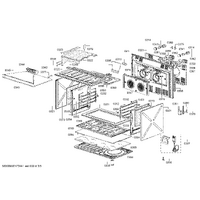 Bosch Genuine lamp for Bosch Rangehoods Suits: HCB738356M HSB734355Z HSB735255N HSB736256E HSB737355Z Spare Part No: 00629362 spare part