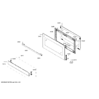 Bosch Genuine screw for Bosch Rangehoods Suits: HCB738356M HCB738357M HSB734355Z HSB734357Z HSB735255N Spare Part No: 00629370 spare part