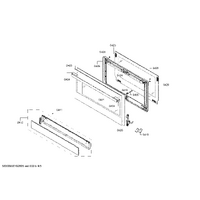 Bosch Genuine screw for Bosch Rangehoods Suits: HSB736256E HSB737355Z HSB737357Z HSB738256M HSB738257I Spare Part No: 00629370 spare part
