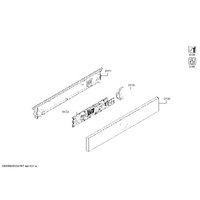Bosch Genuine nut for Bosch Microwaves Suits: HMG7361B1 HMG7761B1A HMG7764B1B HMG776NB1 HMG778NB1 Spare Part No: 00637117 spare part