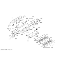 Bosch Genuine cable harness for Bosch Rangehoods Suits: DHI945F DHI955F DHI955FAU DHI955FX DHI965V Spare Part No: 00643227 spare part
