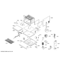 Bosch Genuine power module for Bosch Microwaves Suits: HMT35M653 HMT35M653A HMT35M653B Spare Part No: 00647331 spare part