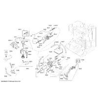 Bosch Genuine hose for Bosch Coffee Machines Suits: TCC78K751B TCC78K751C Spare Part No: 00647532 spare part