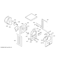 Bosch Genuine heating element for Bosch Dryers Suits: WTE86110EE WTE86111EE WTE8611XEE WTE86176 WTE86180NL Spare Part No: 00649015 spare part