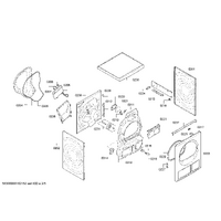 Bosch Genuine heating element for Bosch Dryers Suits: WTE863E0SN WTE863E1SN WTE863M0NL WTE863XL WTE88375 Spare Part No: 00649015 spare part
