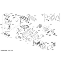 Bosch Genuine hose-recirculation for Bosch Dryers Suits: WTS84500GB WTS84501GB WTS86500GB WTS86500NL WTS86501NL Spare Part No: 00652180 spare part
