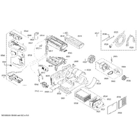Bosch Genuine hose-recirculation for Bosch Dryers Suits: WTS86581FF WTS86581SN WTS86582FF WTS86582SN WTS86583SN Spare Part No: 00652180 spare part