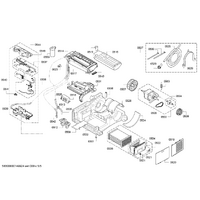 Bosch Genuine hose-recirculation for Bosch Dryers Suits: WTS86584SN WTS86594 WTS86595 WTS865B2FF WTS865B2SN Spare Part No: 00652180 spare part