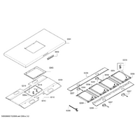 Bosch Genuine operating module for Bosch Rangehoods Suits: DIA09T850 DIB09T150 DIB09T152 DIB12T151 DWA09T850 Spare Part No: 00653398 spare part