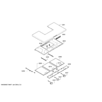 Bosch Genuine operating module for Bosch Rangehoods Suits: DWB06T850 DWB09T150 DWB09T150A DWB09T151 DWB09T855 Spare Part No: 00653398 spare part