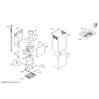 Bosch Genuine cable harness for Bosch Rangehoods Suits: DWB09E151 DWB09T150 DWB09T150A DWB09T151 DWB09U151 Spare Part No: 00653436 spare part