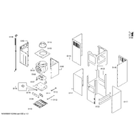 Bosch Genuine cable harness for Bosch Rangehoods Suits: DIA09E150I DIA09E751 DIA09E751B DIA09E751V DIA09T850 Spare Part No: 00653444 spare part