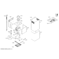 Bosch Genuine cable harness for Bosch Rangehoods Suits: DWB09E850V DWB09T150 DWB09T150A DWB09T151 DWB09T855 Spare Part No: 00653444 spare part