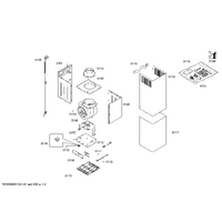 Bosch Genuine cable harness for Bosch Rangehoods Suits: DWK09E650 DWK09E820 DWK09E820B DWK09E850 DWK09E850B Spare Part No: 00653444 spare part