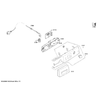 Bosch Genuine control module for Bosch Dryers Suits: WTW86560AU Spare Part No: 00655977 spare part