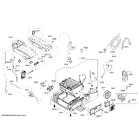 Bosch Genuine cover for Bosch Dryers Suits: WQG24509GB WQG2450R10 WQG2450XCL WQG24570SG WQG245A0TH Spare Part No: 00656128 spare part