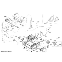 Bosch Genuine cover for Bosch Dryers Suits: WQG245D4FG WQG245D9FG WQG245D9NL WQG245DSFR WQG245R9GB Spare Part No: 00656128 spare part
