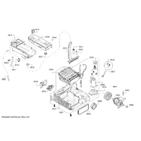 Bosch Genuine cover for Bosch Dryers Suits: WTU87RH8ZA WTW44261OE WTW83230EE WTW83238EE WTW83260 Spare Part No: 00656128 spare part
