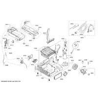 Bosch Genuine cover for Bosch Dryers Suits: WTW85430IL WTW85450GB WTW85451GB WTW85460 WTW85460AU Spare Part No: 00656128 spare part