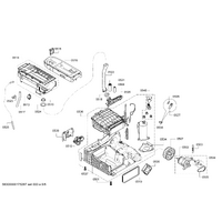 Bosch Genuine cover for Bosch Dryers Suits: WTW855R9SN WTW86107IT WTW86167SN WTW86192SN WTW86197SN Spare Part No: 00656128 spare part