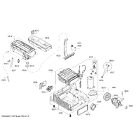 Bosch Genuine cover for Bosch Dryers Suits: WTW86564CH WTW8656ECO WTW86576EX WTW8658ECH WTW86594 Spare Part No: 00656128 spare part