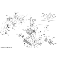 Bosch Genuine cover for Bosch Dryers Suits: WTW87460FF WTW87460TR WTW87469GR WTW87490FF WTW874B8SN Spare Part No: 00656128 spare part