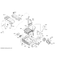 Bosch Genuine cover for Bosch Dryers Suits: WTW8759A WTW875E0 WTW875ECO WTW875M8SN WTW875MK Spare Part No: 00656128 spare part