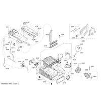 Bosch Genuine cover for Bosch Dryers Suits: WTWH75601W WTWH7560GB WTWH7560GC WTWH7561GB WTWH7561TR Spare Part No: 00656128 spare part