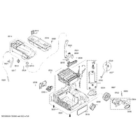 Bosch Genuine cover for Bosch Dryers Suits: WTY86701CH WTY86701EE WTY86710GR WTY86780 WTY86780CH Spare Part No: 00656128 spare part