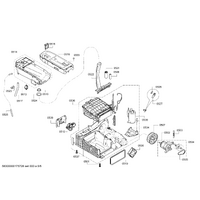 Bosch Genuine cover for Bosch Dryers Suits: WTY86780FF WTY86780TI WTY86781 WTY86790GB WTY86790NL Spare Part No: 00656128 spare part